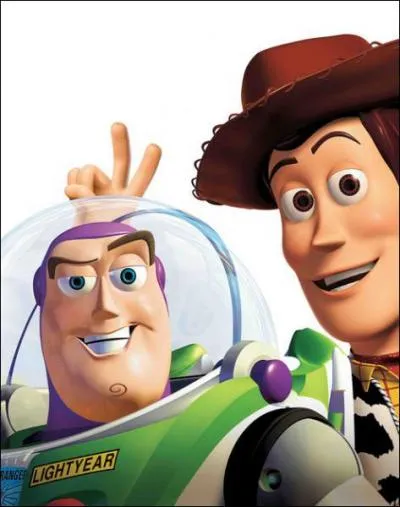 Dans quel dessin animé retrouve-t-on Woody et Buzz l'éclair ?