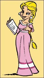 L'assistante du Druide Amnsix, qui ne mgote pas sur le travail :