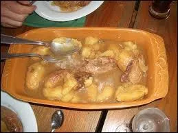 Spcialit des Ardennes, quelle est cette fricasse de pommes de terre que l'on fait avec ou sans viande ?