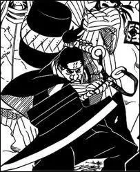 Quel est le nom de l'arme ? Possesseur(s) : Jinin Akebino.