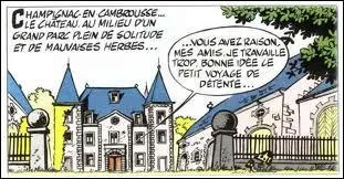 Le chteau de Champignac existe-t-il ? Si oui de quel chteau s'est inspir Franquin ?