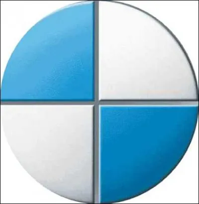 Qui derrire ce cercle bicolore ...