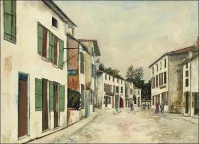 Qui a peint 'Place de village' ?