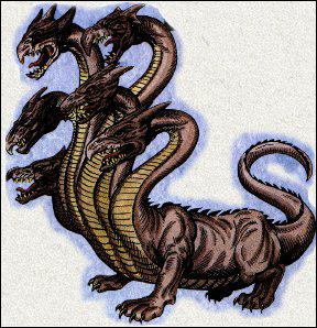 Quel dragon était le 2ème des 12 travaux d'Hercule ?