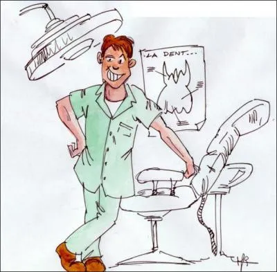 On va chez le dentiste pour se laver les dents.