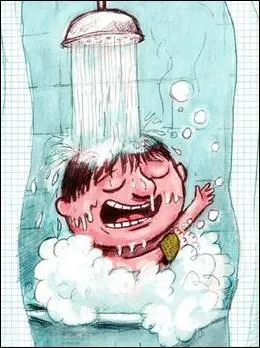 Je dois prendre une douche :