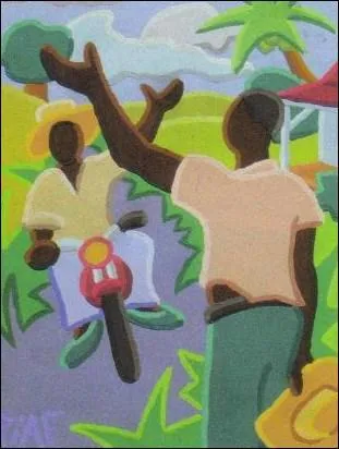 Lorsque je rencontre une personne, je dis :