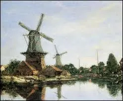Qui a peint Moulin à Dordrecht ?