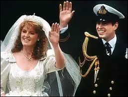 Qui a pous le Prince Andrew duc d'York; le 23 juillet 1986 ?