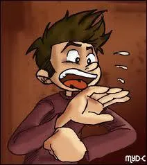 De quelle couleur est la peur de cet homme ?