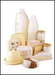 Les produits laitiers constituent la source principale de calcium.