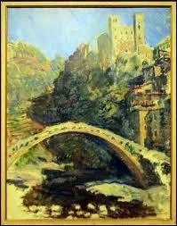 Qui a peint le Chteau de Dolceaqua ?