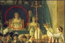 On trouve dans les places d'honneur de la tribune la mre de Napolon alors que celle-ci tait absente de la crmonie, suite  une brouille de Napolon avec son frre Lucien. Quel tait le nom de jeune fille de celle que Napolon appelait  madame Mre  ?
