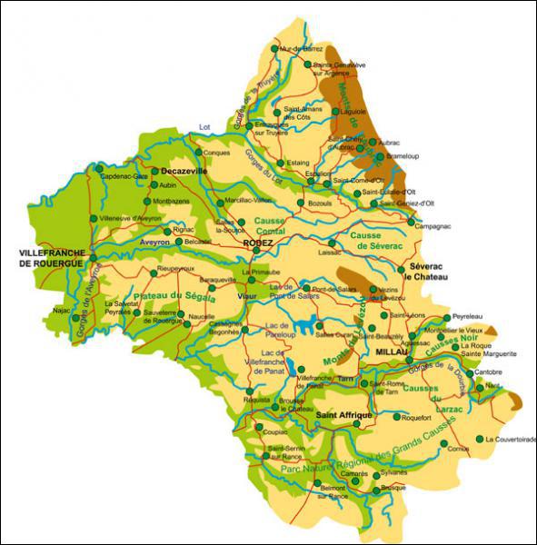 Quelle est la population de l'Aveyron en 2010 ?