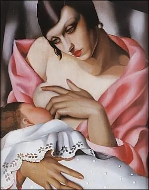 Quelle peintre a ralis 'Maternit' ?