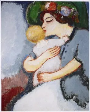 Qui a peint 'Ma gosse et sa mre' ?