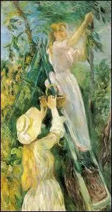 Qui a peint cette oeuvre impressionniste ' Le cerisier ' ?