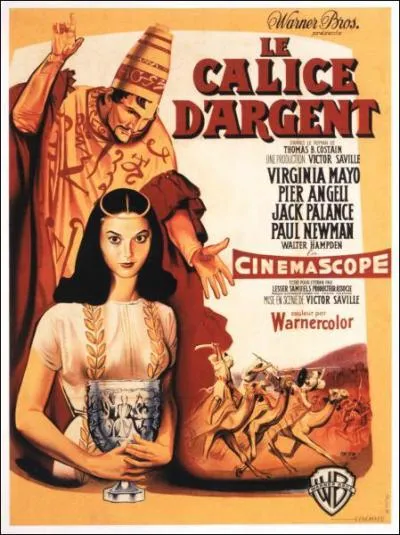 'Le calice d'argent'' (1954) voit les dbuts d'un acteur form  l'Actor's studio et qui deviendra un grand parmi les grands :