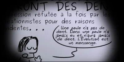 Complète l'expression : "Quand les...auront des dents".