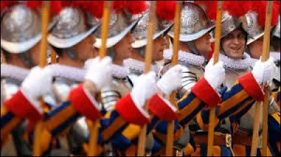 Bon à toi ! Lance le dé ! ... 4 ! ... Question Arts et Littérature : 
Qui a dessiné l'uniforme des gardes suisses du Vatican ?