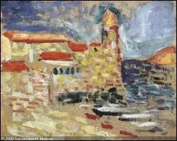 Qui a peint Vue de Collioure avec l'glise ?