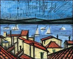 Qui a peint Les toits et les voiliers Saint Tropez ?