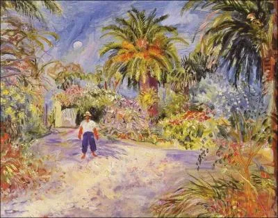 Qui a peint Jardin  Saint Tropez ?