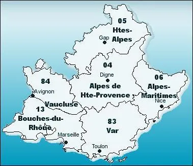 Et enfin, quel dpartement n'est pas au bord de la mer ? (voir la carte)