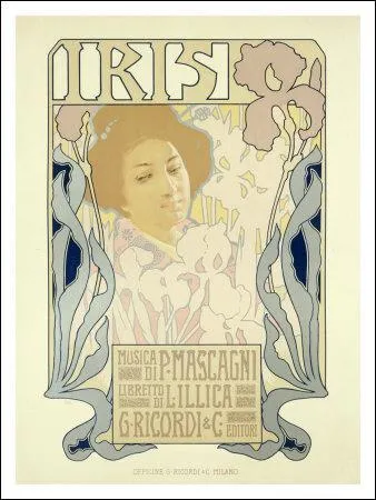 'Iris' est le titre d'une uvre musicale de Pietro Mascagni cre  Rome en 1898. L'intrigue se passe au Japon et offre des ressemblances avec 'Madame Butterfly'. Il s'agit ...