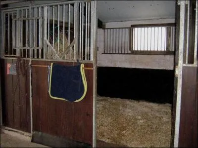 Avec quoi ne cure-t-on pas un box ?