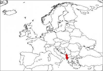 Quel est le pays colori sur la carte ?