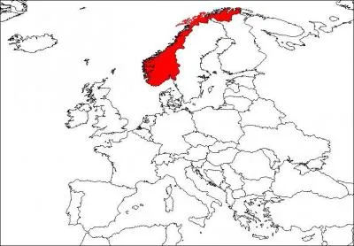 Quel est le pays colori sur la carte ?