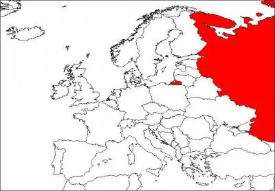 Quel est le pays colori sur la carte ?