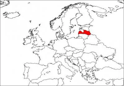 Quel est le pays colori sur la carte ?