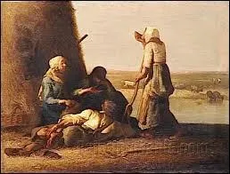 Qui a peint 'Le repos des faneurs' ?