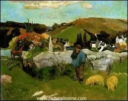 Qui a peint 'Paysan breton' ?