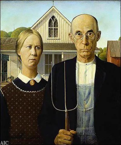 Qui a peint 'American Gothic' ?