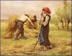 Qui a peint ' La rcolte des foins' ?