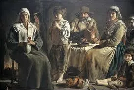 Qui a peint 'Famille de paysans' ?