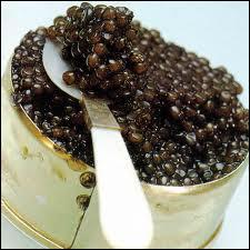Avec les oeufs de quel poisson obtient-on le caviar ?