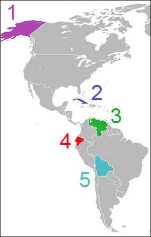 Quel est le pays N 4 sur cette carte ?