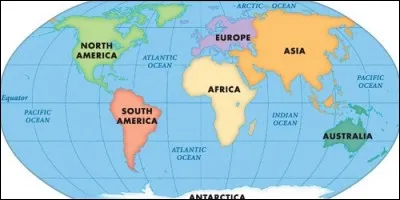 Les continents bougent.