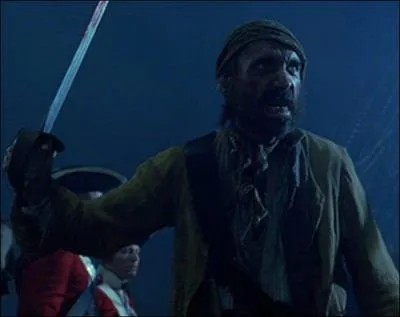 Qui est ce pirate qu'on voit souvent avec Koehler ? Il a reproch  Barbossa de les avoir amens sur l'le pour rien.