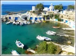 L'le o l'on a trouv la clbre statue d'Aphrodite en 1820 :