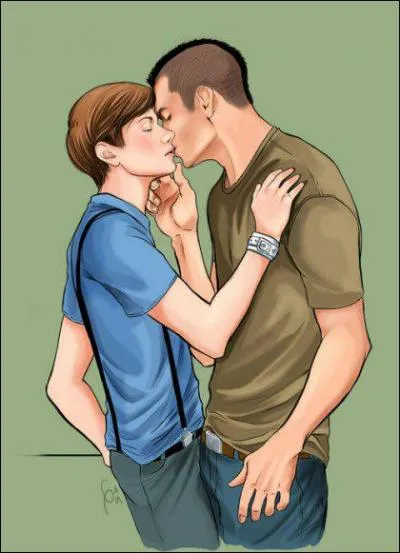 Qui embrasse Puck sur cette photo ?