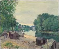 Qui a peint Cabanes au bord du Loing ?