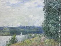 Qui a peint Le sentier au bord de l'eau  Sahurs le soir ?