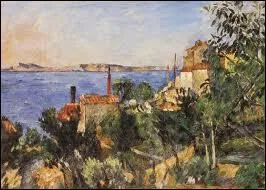 Qui a peint La mer  l'Estaque ?