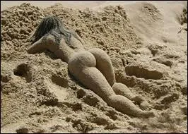 Quelle autre expression est synonyme d'avoir 'les portugaises ensables' ?