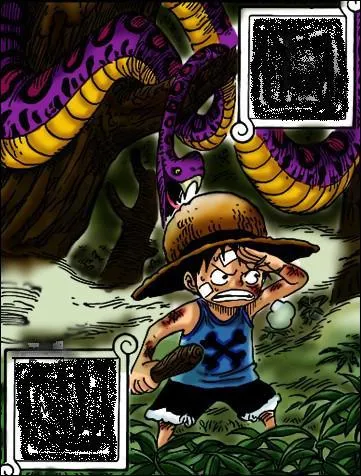 Combien de temps Luffy pourchasse-t-il Ace dans la fort ?